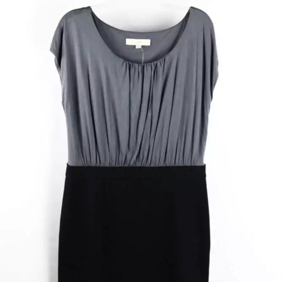 Loft colour block knee length dress sz 10 - Picture 2 of 7